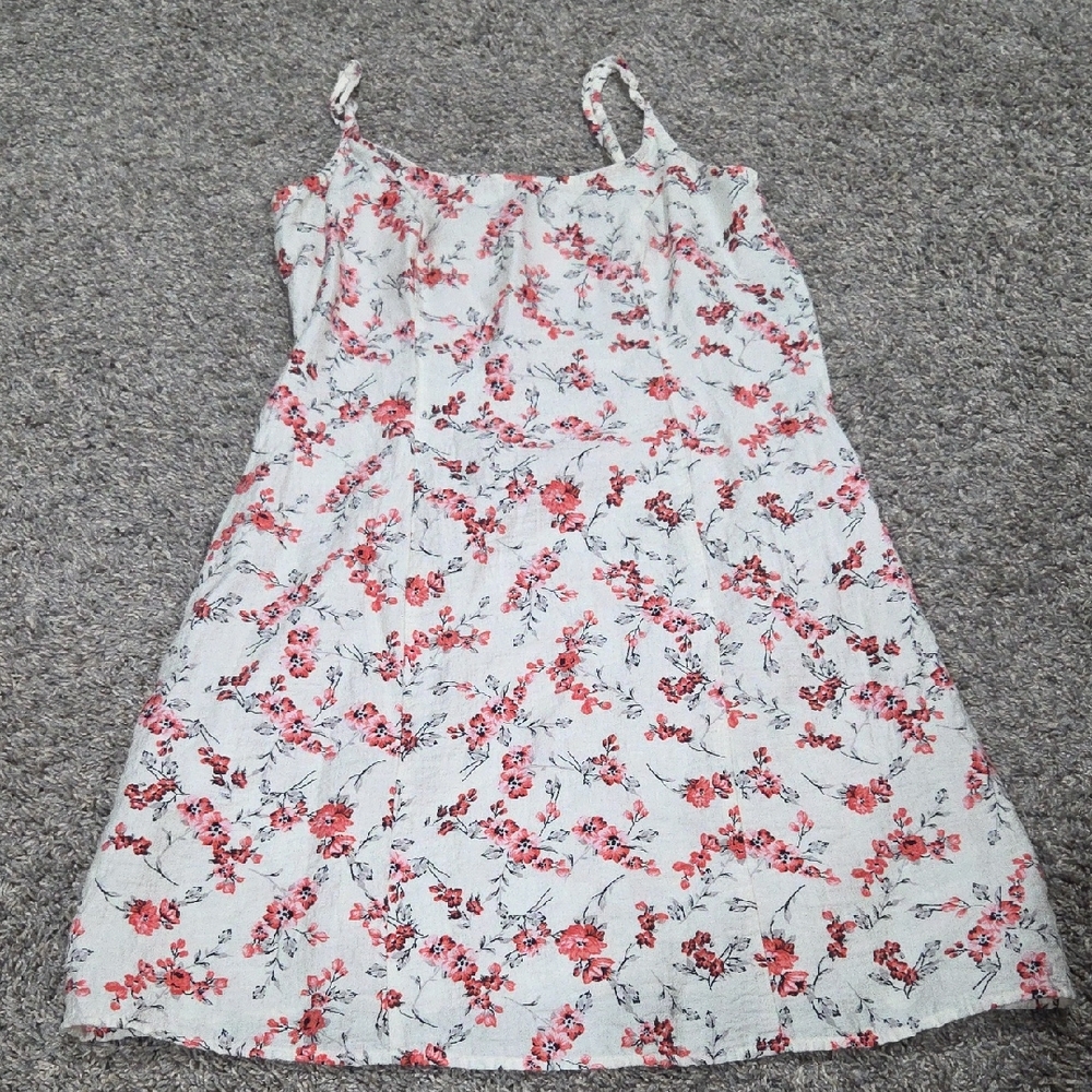 a new day Textured Floral Dress